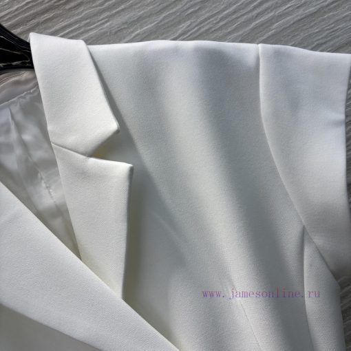 CL75992 Dior 25 Early Spring New Item Flying Sleeve Suit Style Dress With Large V-neck Flying S gu99xvhy - Image 5