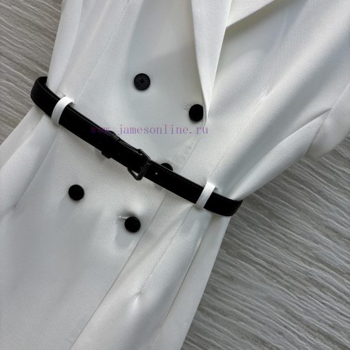 CL75992 Dior 25 Early Spring New Item Flying Sleeve Suit Style Dress With Large V-neck Flying S gu99xvhy - Image 7