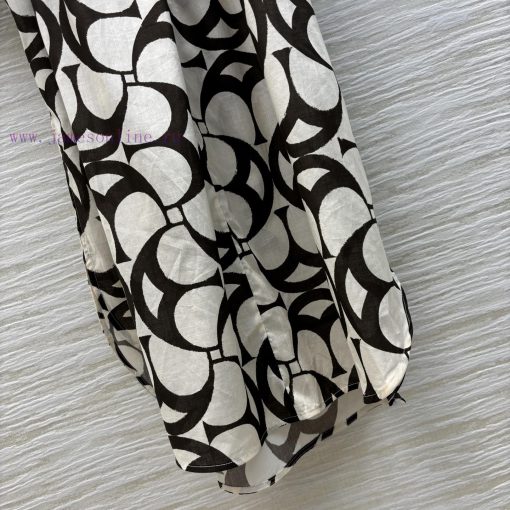 CL75993 Bc Home 25 Spring/Summer New Collection Deconstructive Printed Shirt Style Dress With H eq1gn3s5 - Image 8