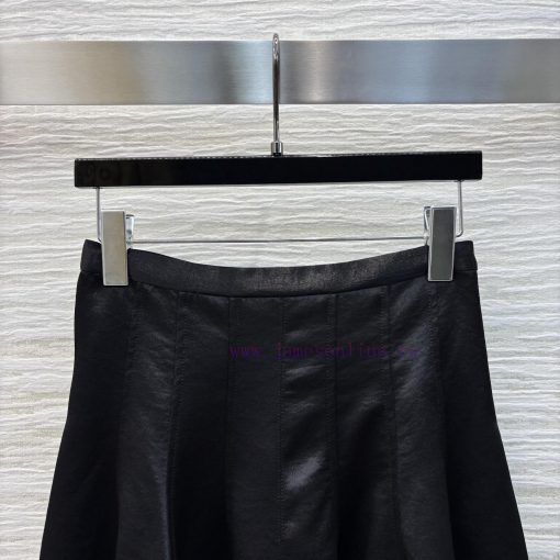 CB75995 Schiaparelli 25 Spring/Summer Black High Waisted Floral Bud Skirt Full Of Fashion Sense qbz8sr9v - Image 3