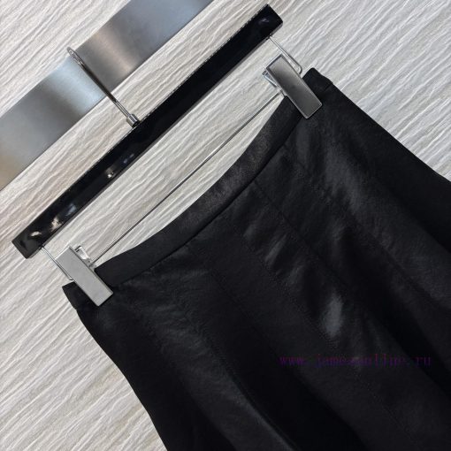CB75995 Schiaparelli 25 Spring/Summer Black High Waisted Floral Bud Skirt Full Of Fashion Sense qbz8sr9v - Image 6