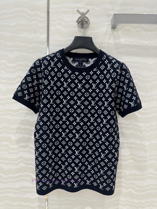 Top Selling Recommendation: 25s Spring/Summer AT75191 Vacation New Knitted Short Sleeved Top Po hws4euz1