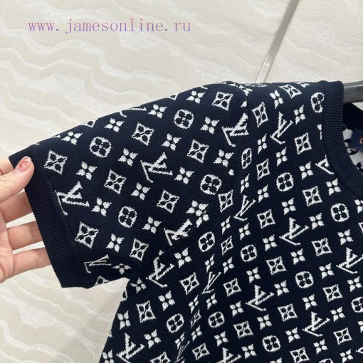 Top Selling Recommendation: 25s Spring/Summer AT75191 Vacation New Knitted Short Sleeved Top Po hws4euz1 - Image 5