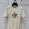 High End AT75162 Coco Chanel 25c Early Spring New Product Xiaoyuer Jacquard Slim Knit Top With o76rf6wa