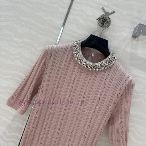 High End Quality Control Must Enter AT75230 V Series Elegant Collar Bead Design Small Top Pure moslv87j - Image 3