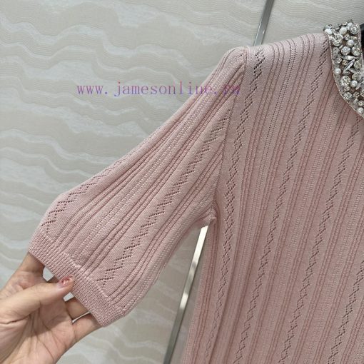 High End Quality Control Must Enter AT75230 V Series Elegant Collar Bead Design Small Top Pure moslv87j - Image 5