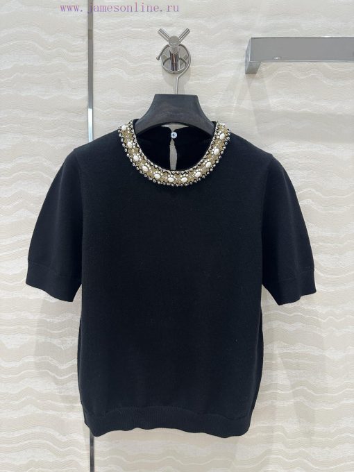 High End Quality Control Must Enter AT75192 V Series Elegant Collar Bead Design Small Top Pure 9lumfu1z - Image 2