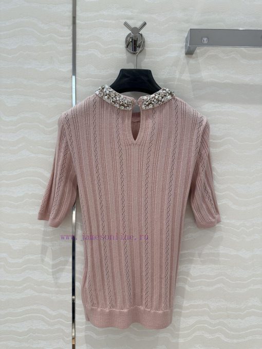 High End Quality Control Must Enter AT75230 V Series Elegant Collar Bead Design Small Top Pure moslv87j - Image 9