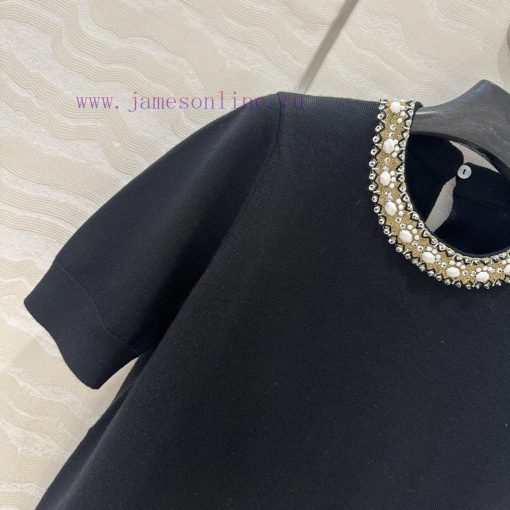 High End Quality Control Must Enter AT75192 V Series Elegant Collar Bead Design Small Top Pure 9lumfu1z - Image 6