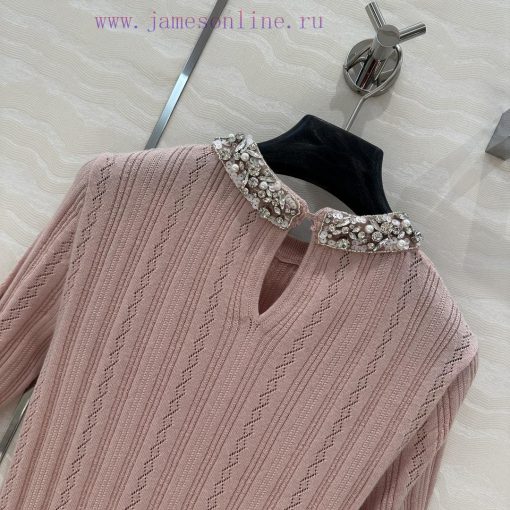 High End Quality Control Must Enter AT75230 V Series Elegant Collar Bead Design Small Top Pure moslv87j - Image 10