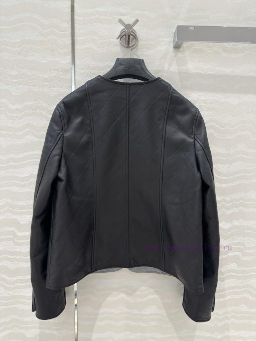 High End AW76007 Coco Chanel Girls' Personalized Outfit With Xin Zhilei's Same Leather Jacket C utkwziix - Image 10