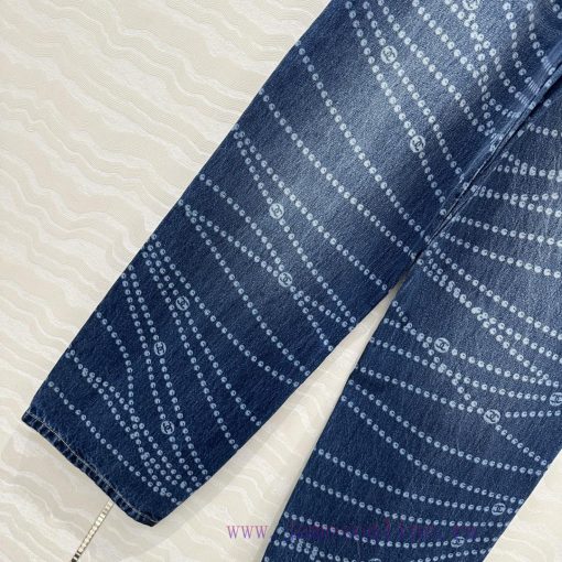 AK76010 Coco Chanel Girls' Precious Chain Wide Leg Jeans A Popular Item Available For Purchase. 0s291wsg - Image 8