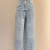 AK76010 Coco Chanel Girls' Precious Chain Wide Leg Jeans A Popular Item Available For Purchase. fkmvmtkh