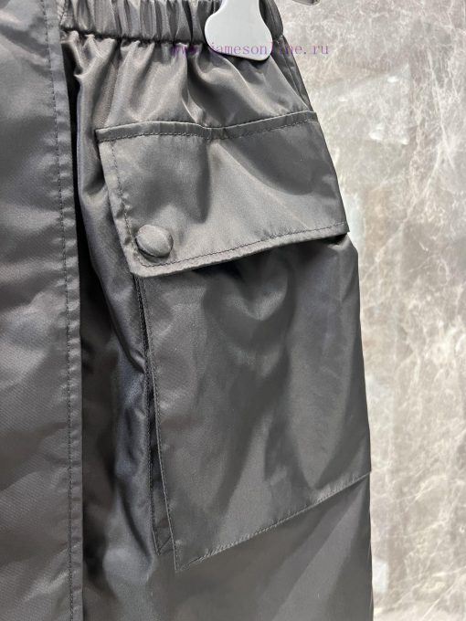 ZB60511 Prada 25Ss Early Spring New Iron Brand Micro Label Elastic Waist Pocket Half Skirt | YB dpma2c0p - Image 6