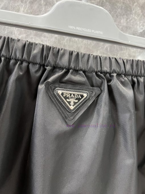 ZB60511 Prada 25Ss Early Spring New Iron Brand Micro Label Elastic Waist Pocket Half Skirt | YB dpma2c0p - Image 7