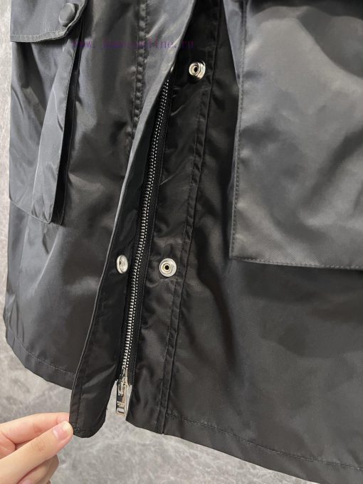 ZB60511 Prada 25Ss Early Spring New Iron Brand Micro Label Elastic Waist Pocket Half Skirt | YB dpma2c0p - Image 8