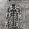 ZT60518 VivieneWestwoo * 25Ss Early Spring New Saturn Pattern Decorative Checkered Windbreaker v1kxlx71