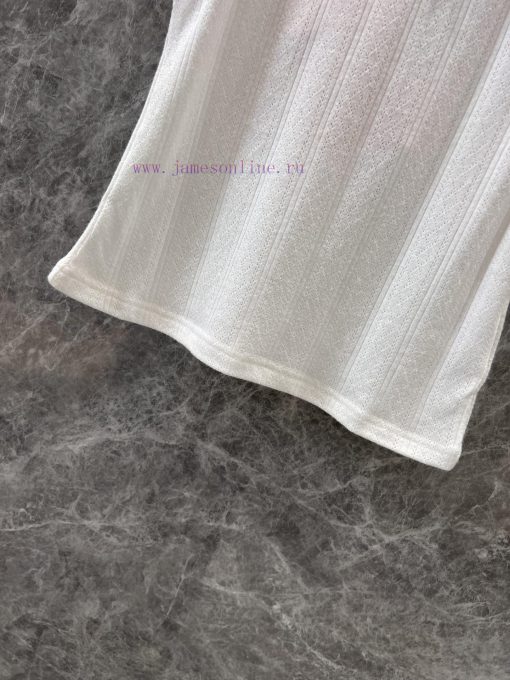 ZT60522 Miumi * 25SS Spring/Summer New Collection: Nail Bead Glitter Letter Contrast Colorless x7qngmdi - Image 8