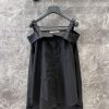ZC60277 Dior 25Ss Early Spring New Adjustable Shoulder Strap Style Off Shoulder Shirt | Yb The e6voua39