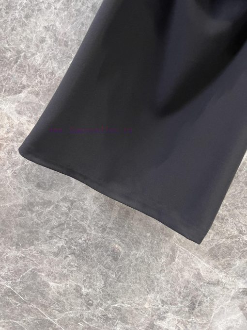 ZL60529 Celine 25Ss Early Spring New One Shoulder Sexy Pure Desire Wind Lotus Leaf Edge Dress | nuwlrhml - Image 8