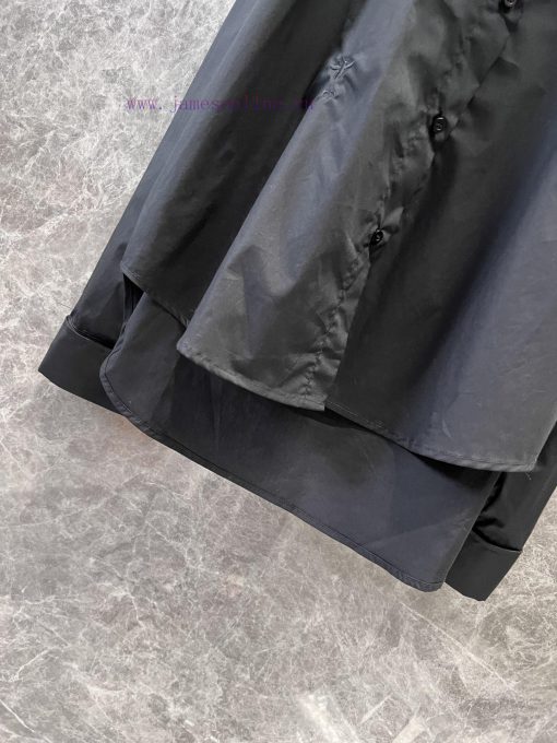 ZC60277 Dior 25Ss Early Spring New Adjustable Shoulder Strap Style Off Shoulder Shirt | Yb The e6voua39 - Image 8