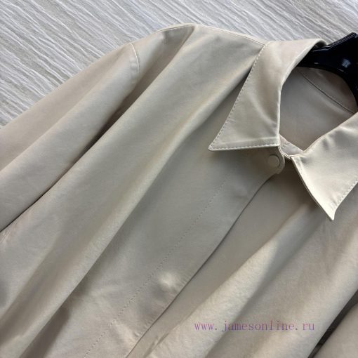 CW76018 Loewe 25 Early Spring New Collection 100% Sheepskin Custom Collar Leather Jacket Jacket 6ikr5qnj - Image 4