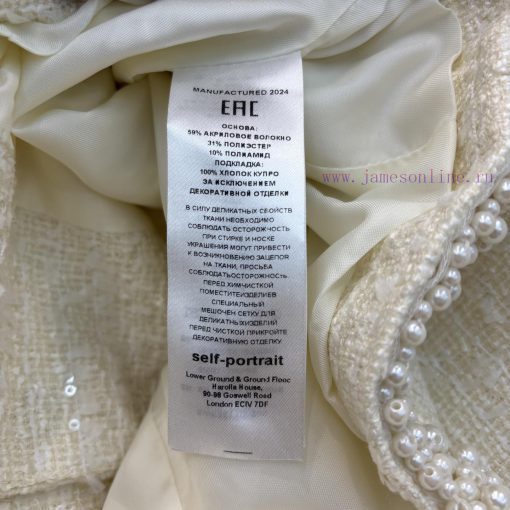 CT76020 Niche Design 25 Early Spring New Item Chanel Style Nail Bead Round Neck Short Jacket+na 1xc3sx2s - Image 10
