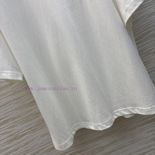 CT76022 AW Home 25 Early Spring New Collection Letter Printed Short Sleeved T-shirt Worn Alone pwr5lql5 - Image 8