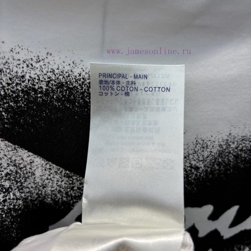 CT76029 Louis Vuitton 25 Early Spring New Collection Back Logo Printed Short Sleeved T-shirt Wi r8j1swpm - Image 10