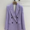 BW76060 BC Is A Highly Intelligent And Romantic Monet Purple Suit Jacket With A Dyed Linen Fabr eigtcuog