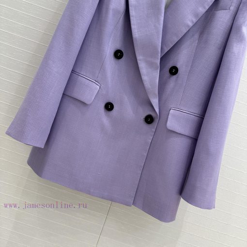 BW76060 BC Is A Highly Intelligent And Romantic Monet Purple Suit Jacket With A Dyed Linen Fabr eigtcuog - Image 7