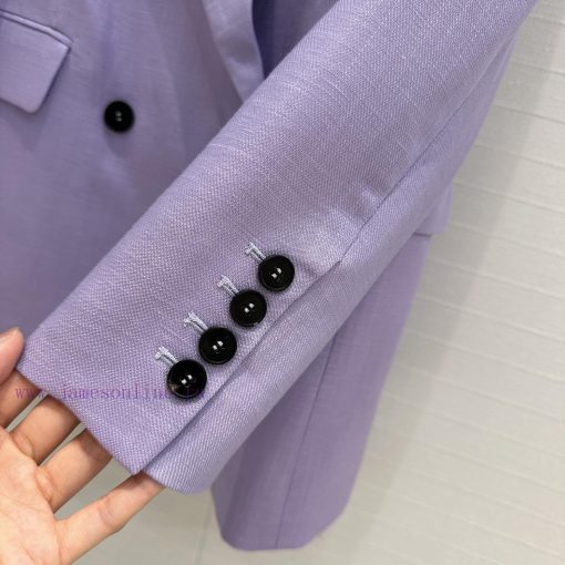 BW76060 BC Is A Highly Intelligent And Romantic Monet Purple Suit Jacket With A Dyed Linen Fabr eigtcuog - Image 8