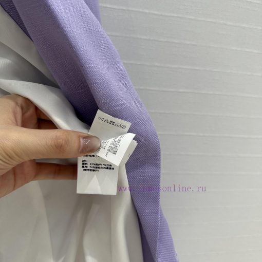 BW76060 BC Is A Highly Intelligent And Romantic Monet Purple Suit Jacket With A Dyed Linen Fabr eigtcuog - Image 9