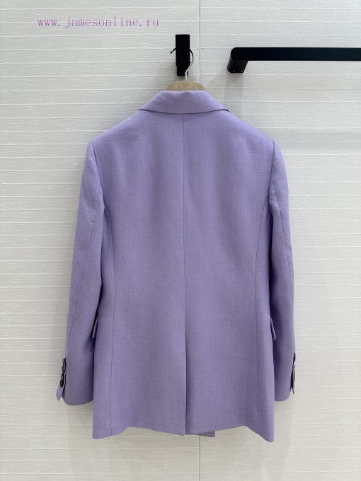BW76060 BC Is A Highly Intelligent And Romantic Monet Purple Suit Jacket With A Dyed Linen Fabr eigtcuog - Image 10