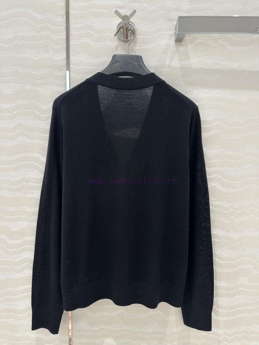 ️ High End AW73719 Prada Smart Dressing 25 Early Spring Ultra Fine Cotton Wool Small Cardigan 1 8lghzt1r - Image 10
