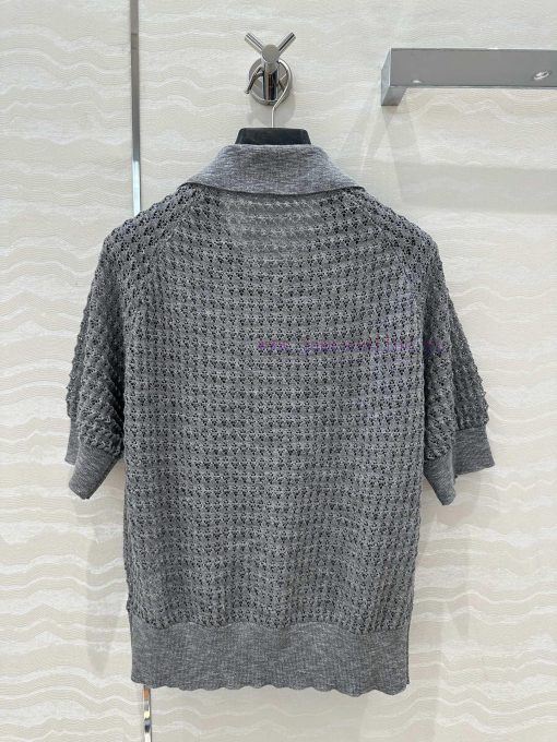 Hot Selling Recommendation: AT76071 Miu Miu Girl's Outfit Intellectual Split Hollow Polo Collar mpn37igi - Image 10