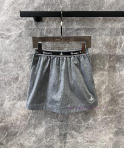ZB60551 VivieneWestwoo * 25Ss Early Spring New Saturn Embroidered Ribbon Splicing Skirt | The P tokgyunl