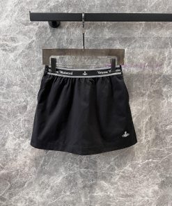 ZB60551 VivieneWestwoo * 25Ss Early Spring New Saturn Embroidered Ribbon Splicing Skirt | The P 98g1d0qz