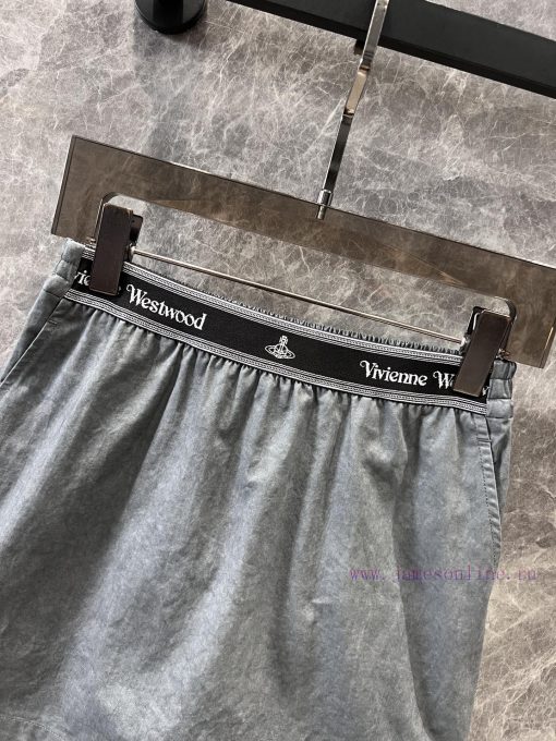 ZB60551 VivieneWestwoo * 25Ss Early Spring New Saturn Embroidered Ribbon Splicing Skirt | The P tokgyunl - Image 4