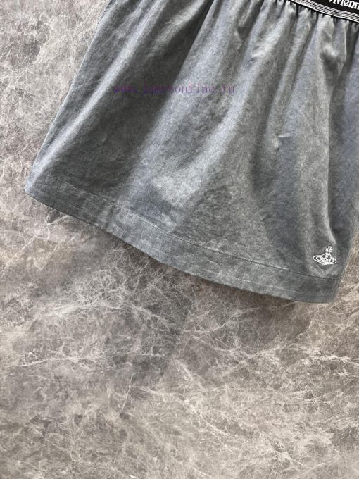 ZB60551 VivieneWestwoo * 25Ss Early Spring New Saturn Embroidered Ribbon Splicing Skirt | The P tokgyunl - Image 8