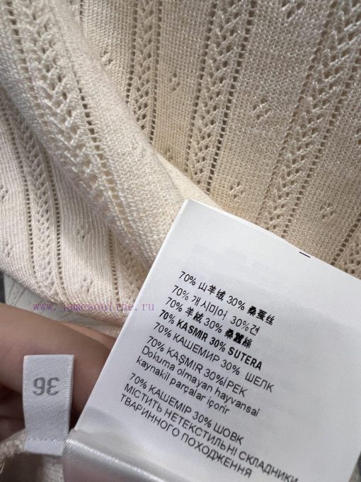 ZT60558 Miu Miu 25Ss Early Spring New Micro Label Hollow Knitted Tank Top | YB Developed Heavy k6gi1lrw - Image 10