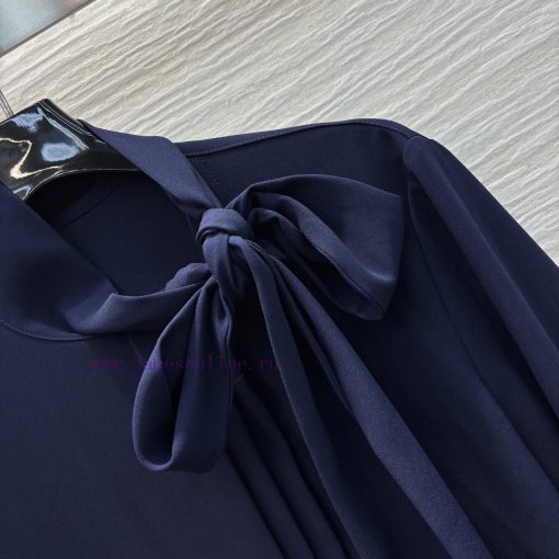 CC76079 Louis Vuitton 25 Early Spring With A Ribbon Style Stand Up Collar Shirt That Pays Atten 3v02srdn - Image 5