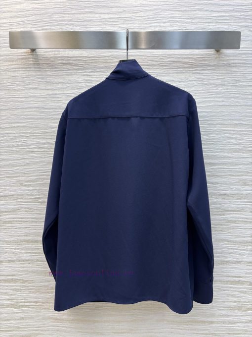 CC76079 Louis Vuitton 25 Early Spring With A Ribbon Style Stand Up Collar Shirt That Pays Atten 3v02srdn - Image 9
