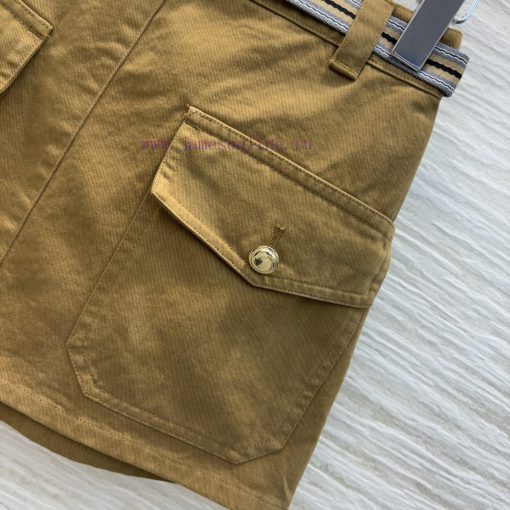 CB76086 Miu Miu 25 Spring/Summer Maillard High Waist Skirt The Hottest Maillard Style Of The Ye 92h9ndef - Image 6