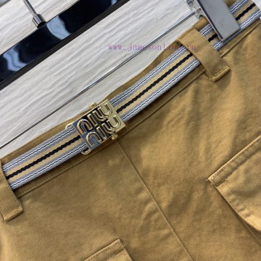 CB76086 Miu Miu 25 Spring/Summer Maillard High Waist Skirt The Hottest Maillard Style Of The Ye 92h9ndef - Image 8