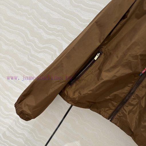 AW73907 Miu Miu Girls' Wear 25ss Early Spring New Product High Intelligence Caramel Color 🤎 Imp v205lyqd - Image 5