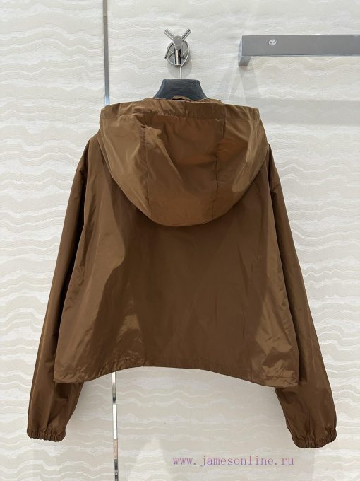 AW73907 Miu Miu Girls' Wear 25ss Early Spring New Product High Intelligence Caramel Color 🤎 Imp v205lyqd - Image 10