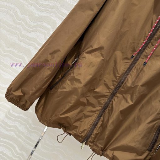 AW73908 Miu Miu Girls' Wear 25ss Early Spring New Product High Intelligence Caramel Color 🤎 Imp k2z2xco5 - Image 6