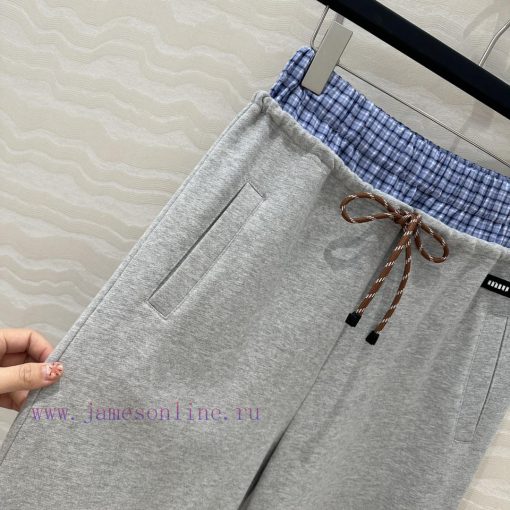 Recommended AK75195 Miu Miu Girls' Fashion Style And Temperament Single Product Fake Two Piece amvyrzki - Image 5