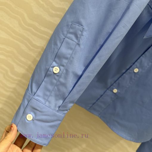 ️ AC75165 Miu Miu Dress Up 25s Spring/Summer New Product Scout Series Scarf Tie Shirt Fashionab u3ec2gsx - Image 8
